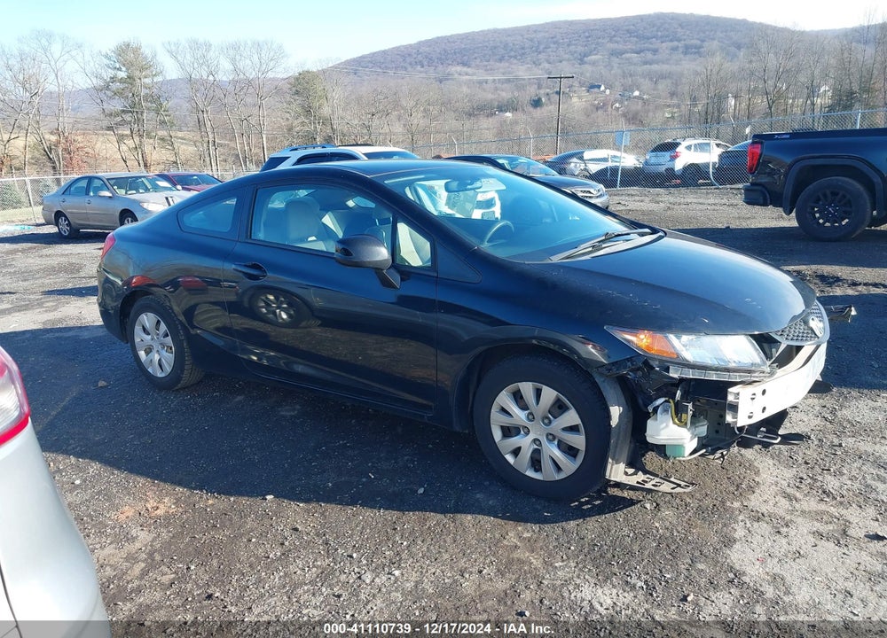 2012 HONDA CIVIC VIN: 2HGFG3B5XCH554941