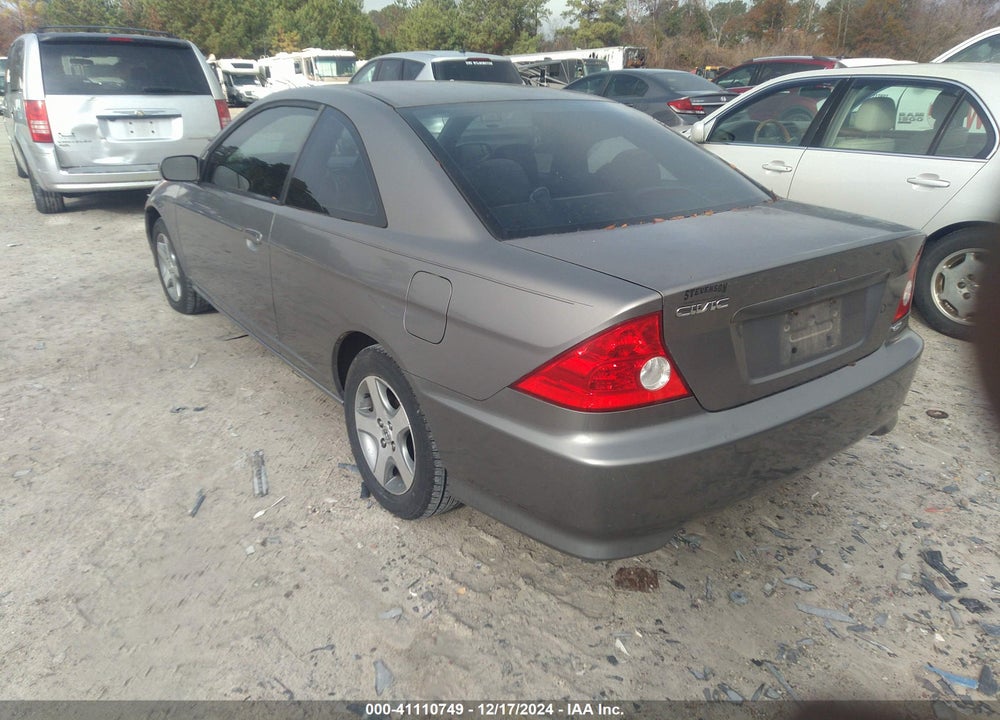 2004 HONDA CIVIC EX VIN: 1HGEM22904L012706