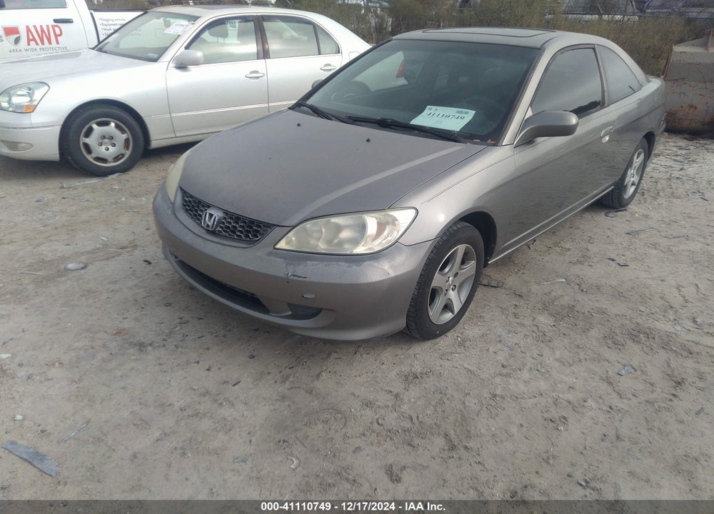 2004 HONDA CIVIC EX VIN: 1HGEM22904L012706
