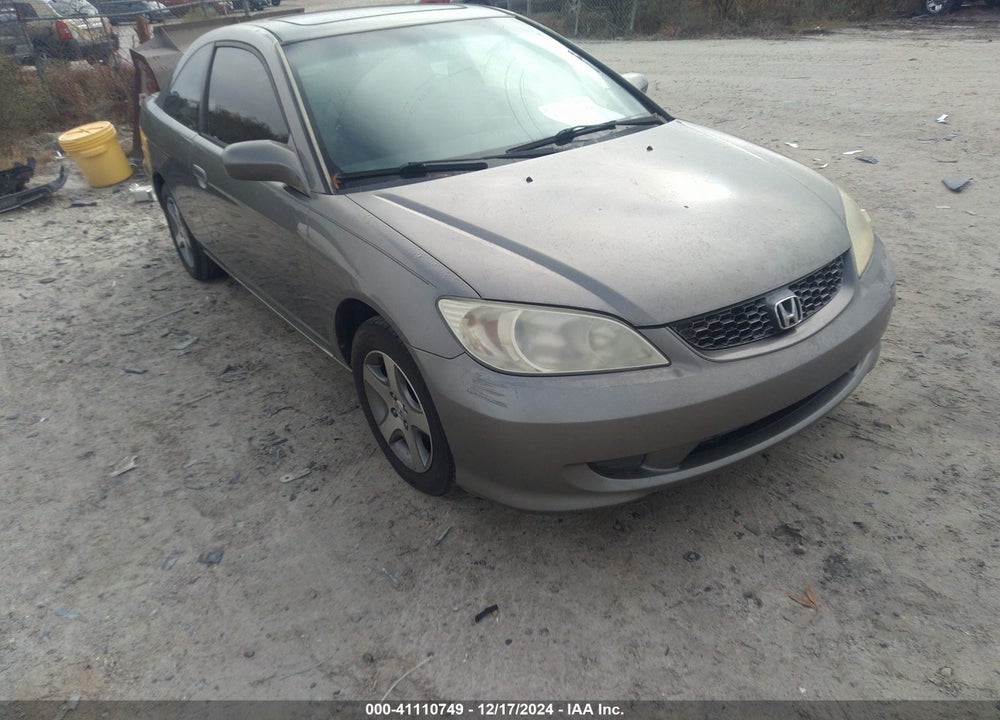 2004 HONDA CIVIC EX VIN: 1HGEM22904L012706