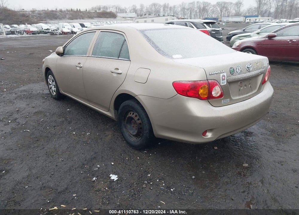 2009 TOYOTA COROLLA LE VIN: 1NXBU40E59Z147092