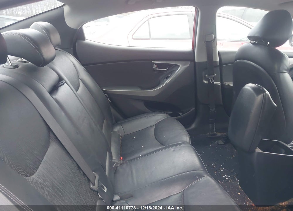 2012 HYUNDAI ELANTRA LIMITED PZEV VIN: KMHDH4AE2CU443853