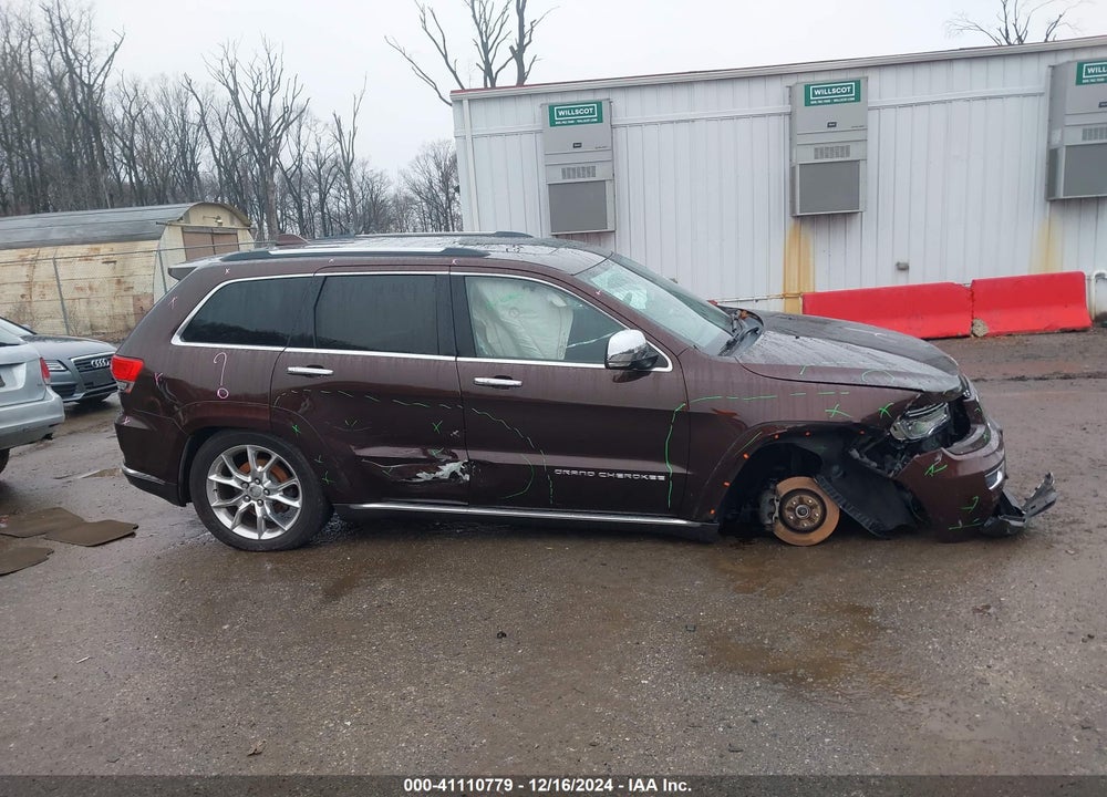 2014 JEEP GRAND CHEROKEE SUMMIT VIN: 1C4RJFJT3EC441269