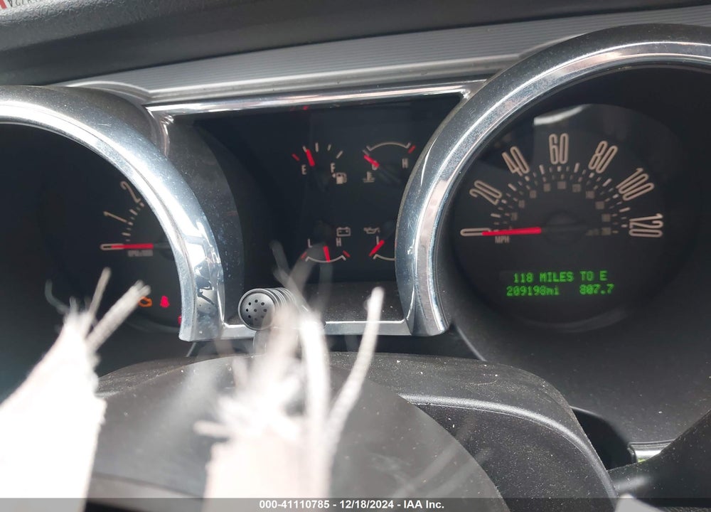 2008 FORD MUSTANG VIN: 1ZVHT80N085133020