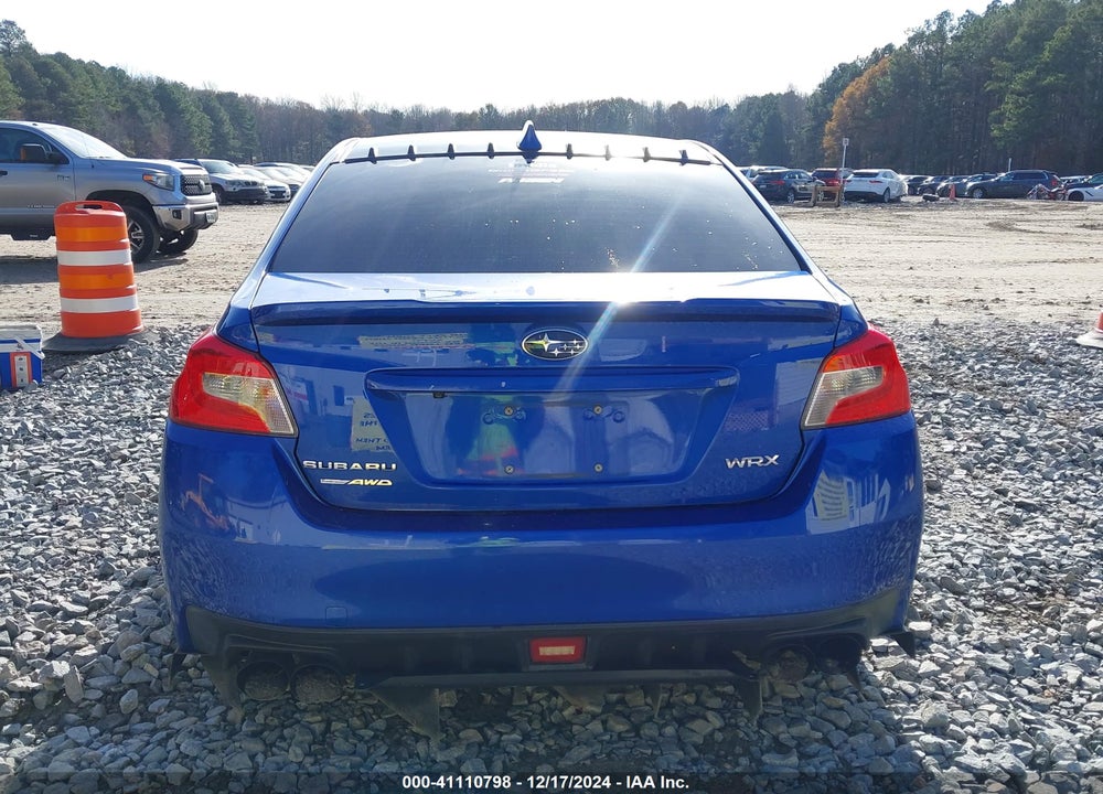 2018 SUBARU WRX VIN: JF1VA1A61J9817296