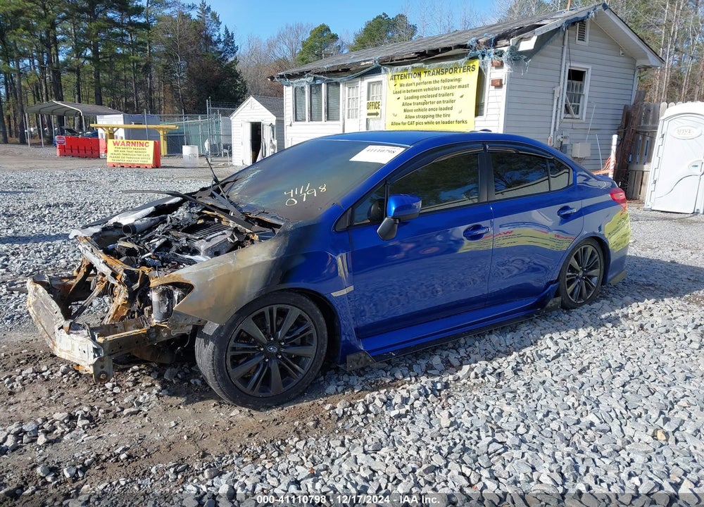2018 SUBARU WRX VIN: JF1VA1A61J9817296