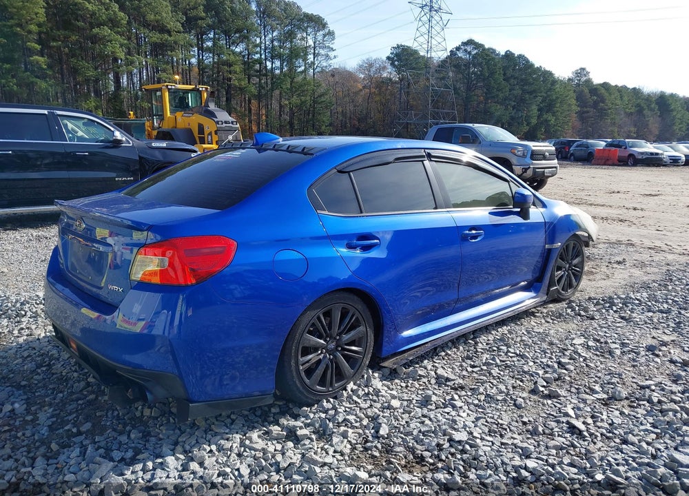 2018 SUBARU WRX VIN: JF1VA1A61J9817296