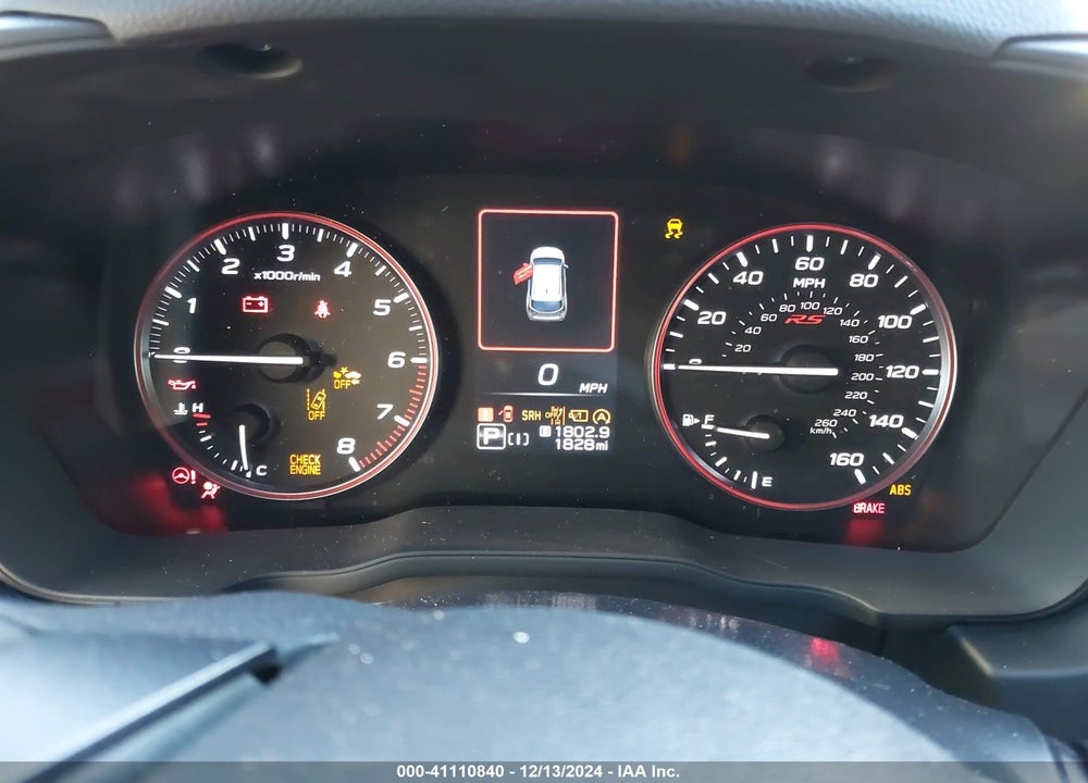 2024 SUBARU IMPREZA RS 5-DOOR VIN: JF1GUHJC7R8326733
