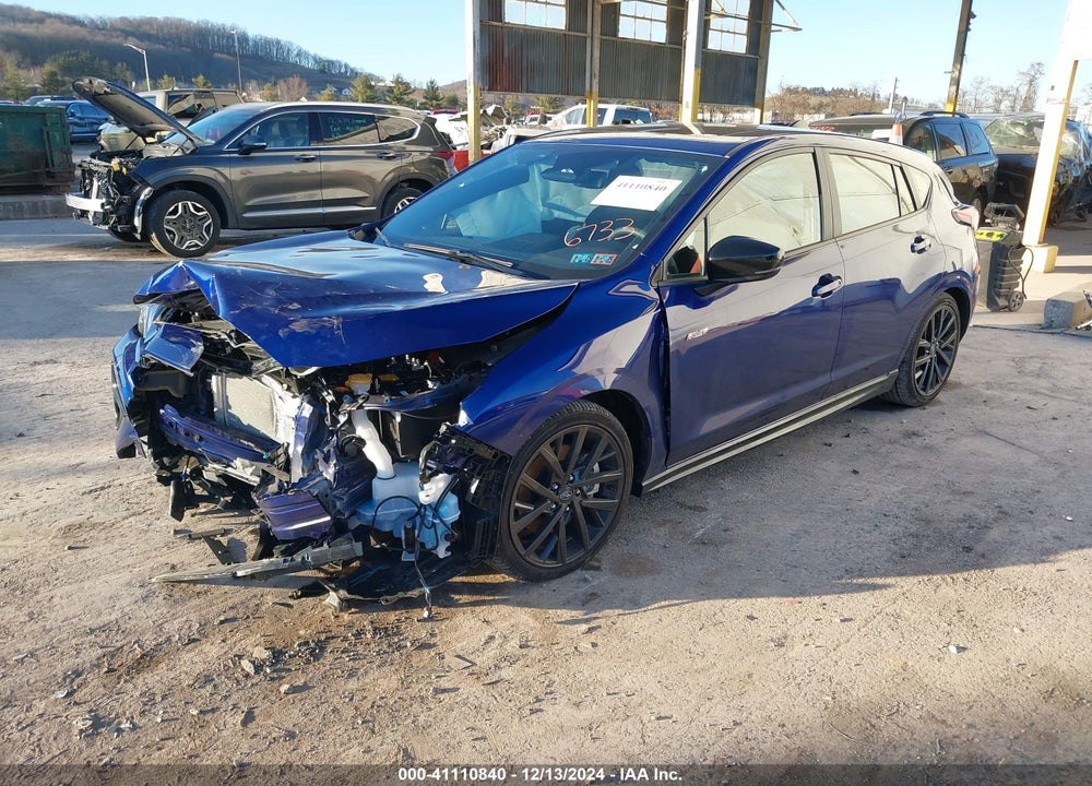 2024 SUBARU IMPREZA RS 5-DOOR VIN: JF1GUHJC7R8326733