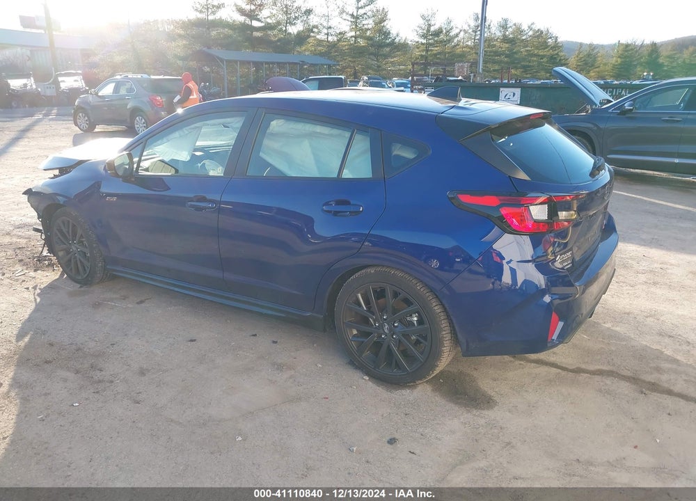 2024 SUBARU IMPREZA RS 5-DOOR VIN: JF1GUHJC7R8326733