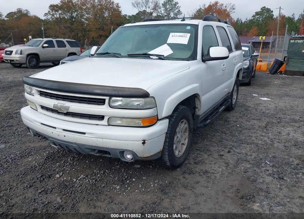 2005 CHEVROLET TAHOE Z71 VIN: 1GNEK13T65R107592