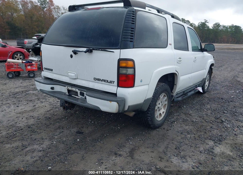2005 CHEVROLET TAHOE Z71 VIN: 1GNEK13T65R107592
