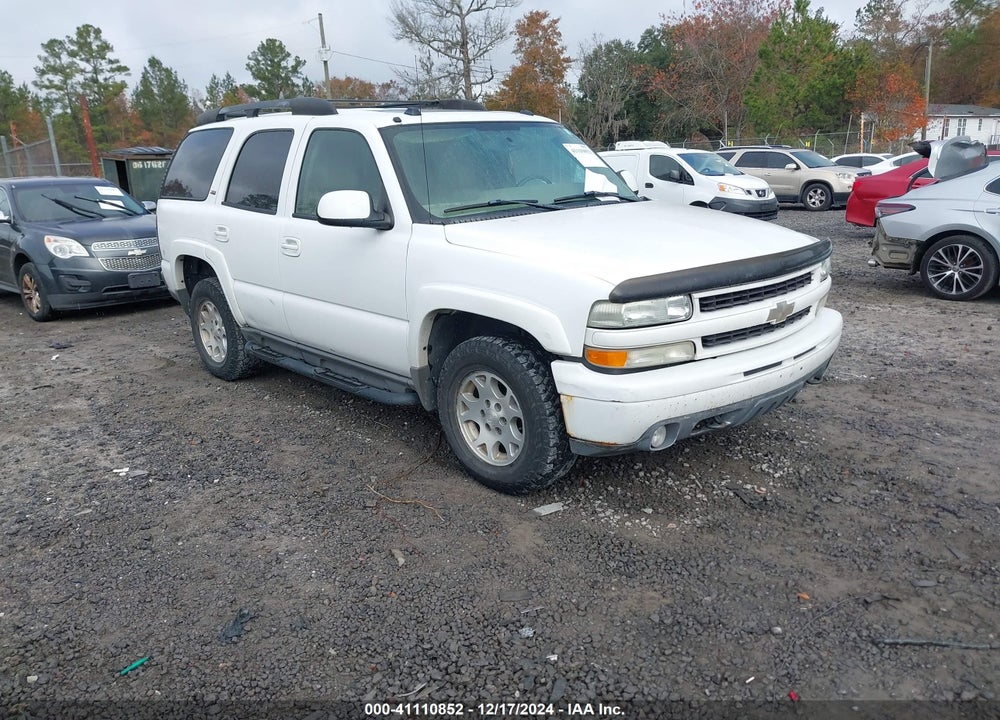 2005 CHEVROLET TAHOE Z71 VIN: 1GNEK13T65R107592