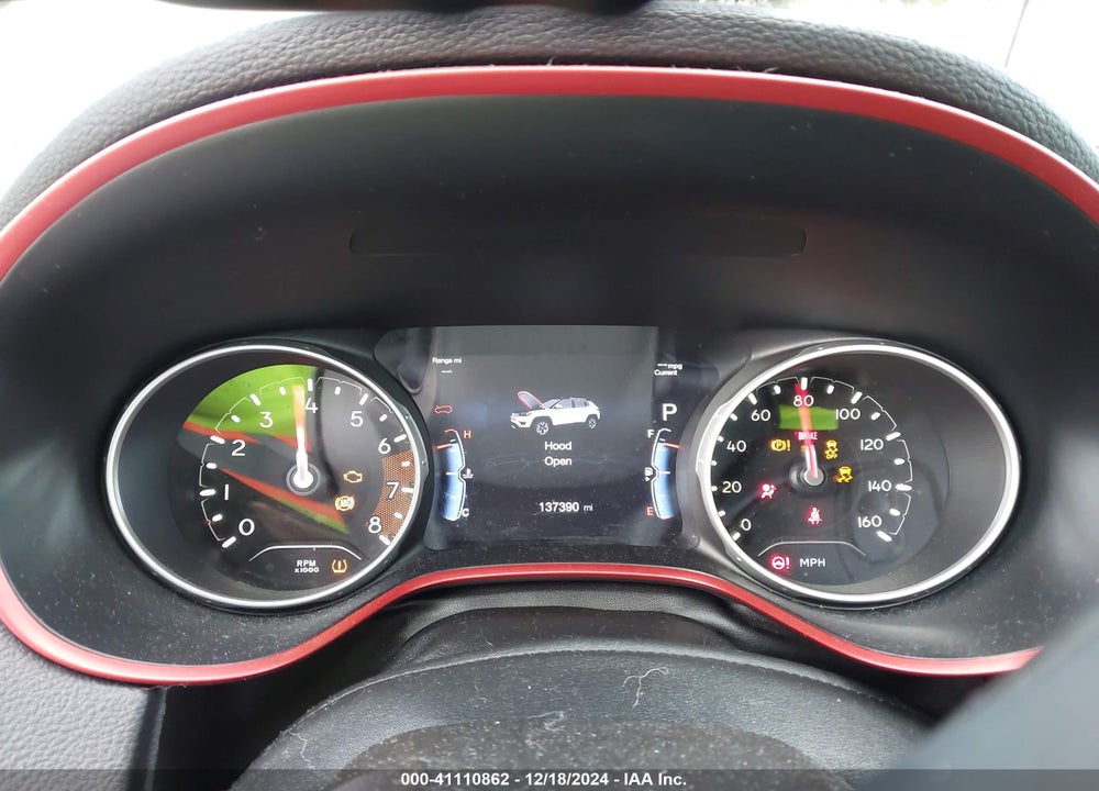 2018 JEEP COMPASS TRAILHAWK 4X4 VIN: 3C4NJDDB4JT174647