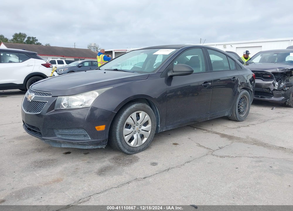 2014 CHEVROLET CRUZE LS MANUAL VIN: 1G1PB5SH0E7351474