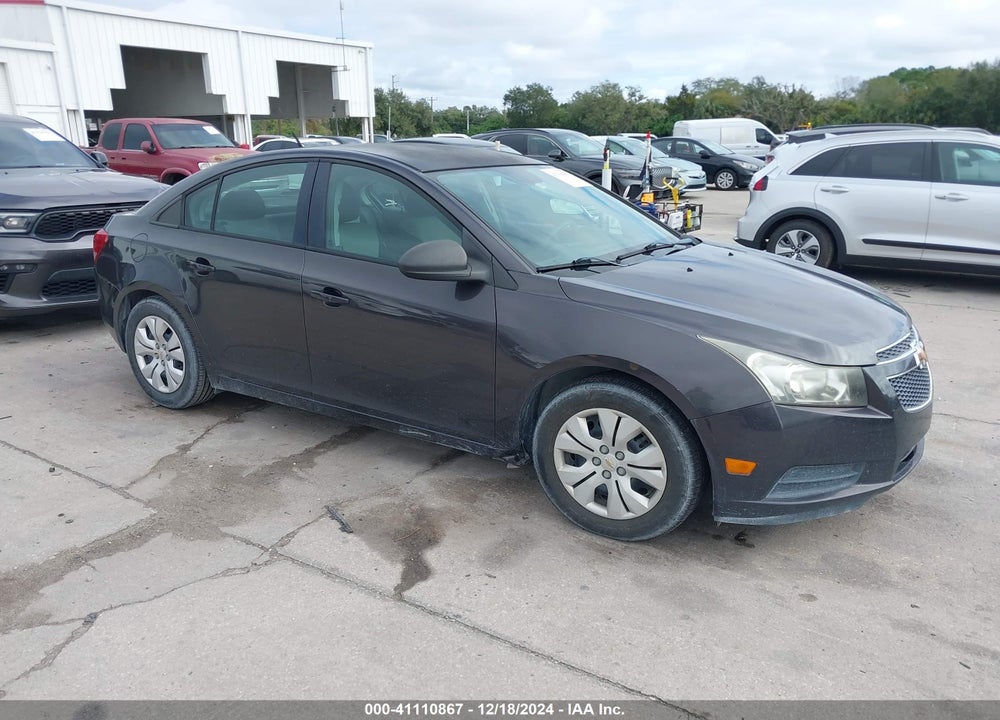 2014 CHEVROLET CRUZE LS MANUAL VIN: 1G1PB5SH0E7351474