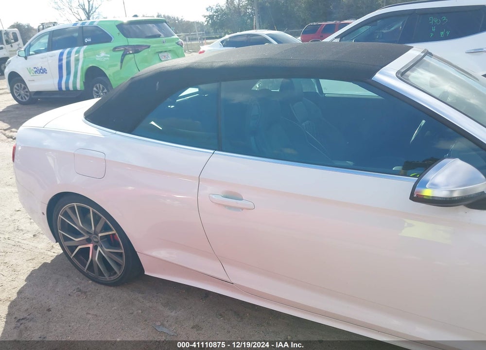 2022 AUDI S5 CABRIOLET VIN: WAUY4GF50NN002230