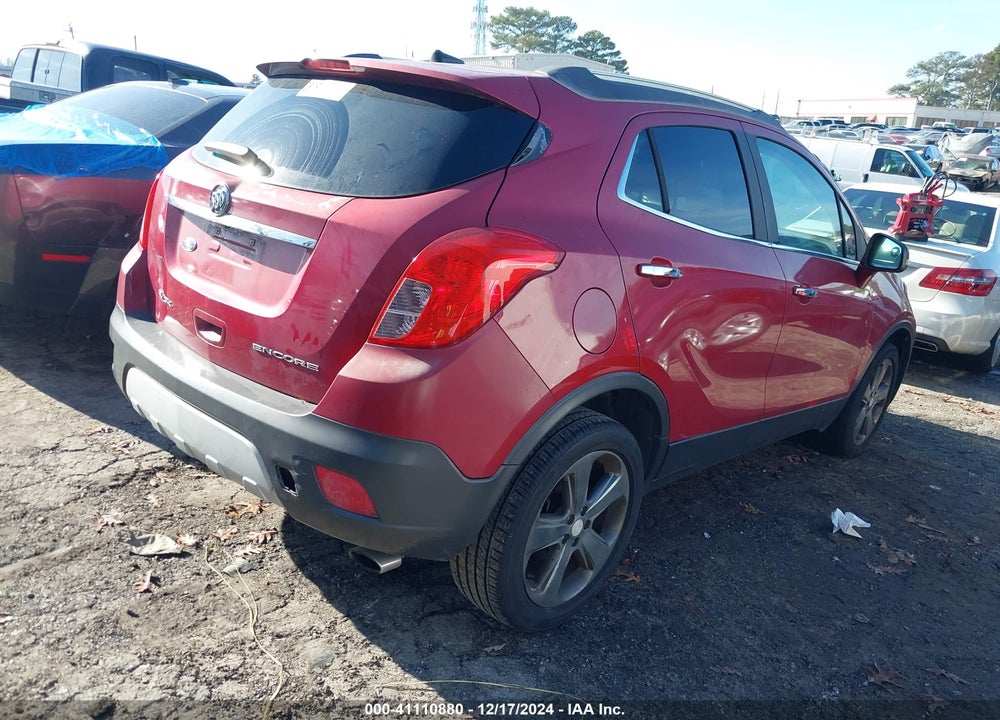 2014 BUICK ENCORE VIN: KL4CJASB7EB521978