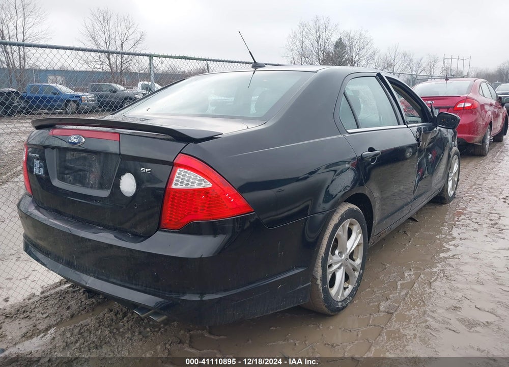 2012 FORD FUSION SE VIN: 3FAHP0HA5CR135867