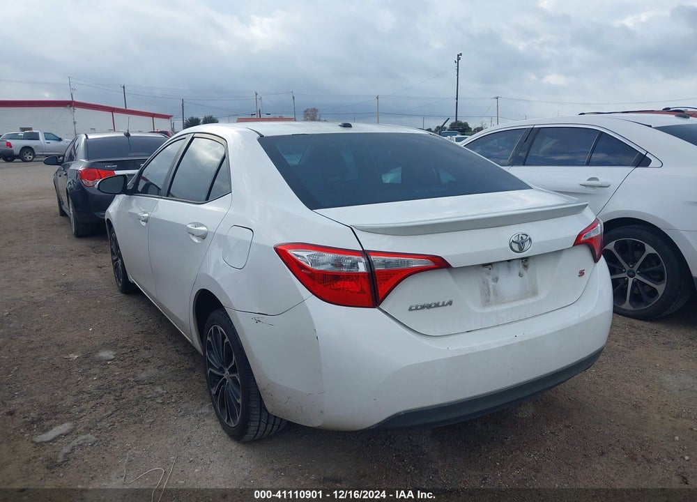 2016 TOYOTA COROLLA L/LE/LE PLS/PRM/S/S PLS VIN: 5YFBURHE9GP427999