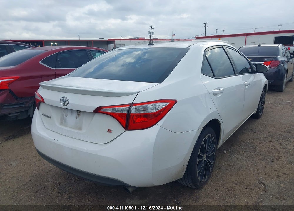 2016 TOYOTA COROLLA L/LE/LE PLS/PRM/S/S PLS VIN: 5YFBURHE9GP427999