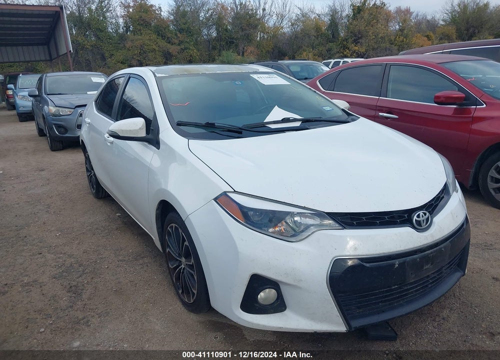 2016 TOYOTA COROLLA L/LE/LE PLS/PRM/S/S PLS VIN: 5YFBURHE9GP427999