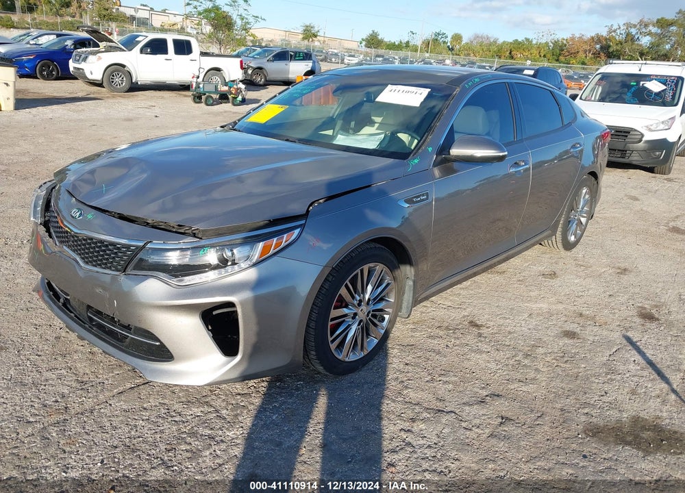 2016 KIA OPTIMA SXL TURBO VIN: 5XXGV4L23GG121182