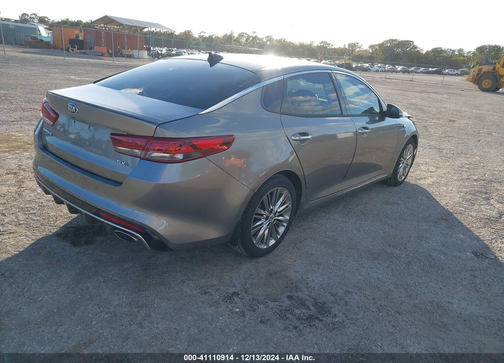 2016 KIA OPTIMA SXL TURBO VIN: 5XXGV4L23GG121182