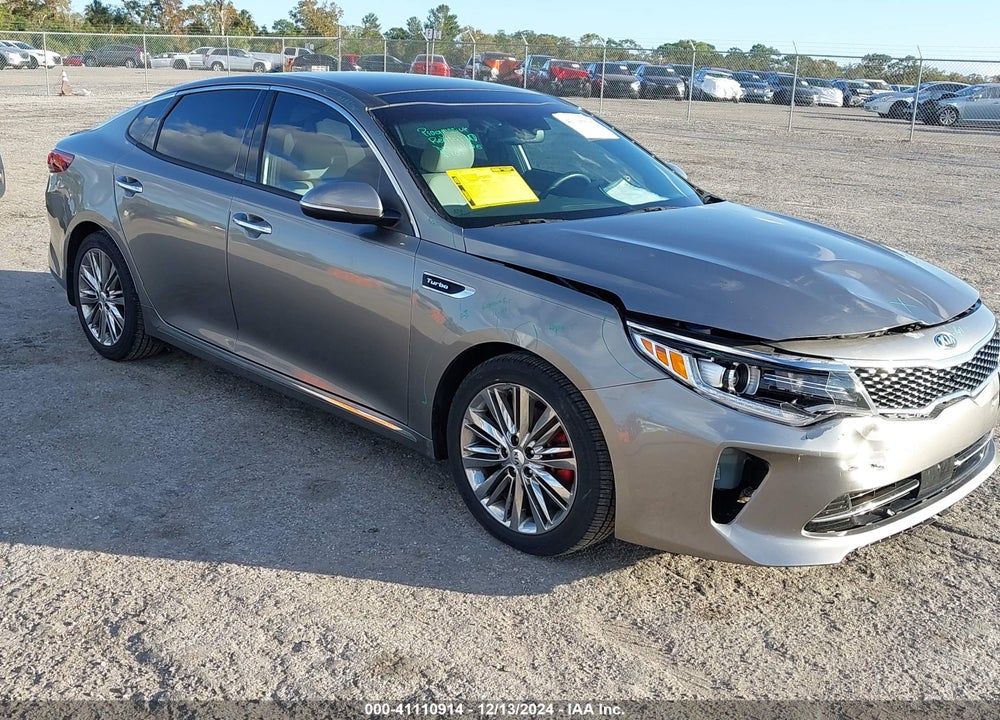 2016 KIA OPTIMA SXL TURBO VIN: 5XXGV4L23GG121182