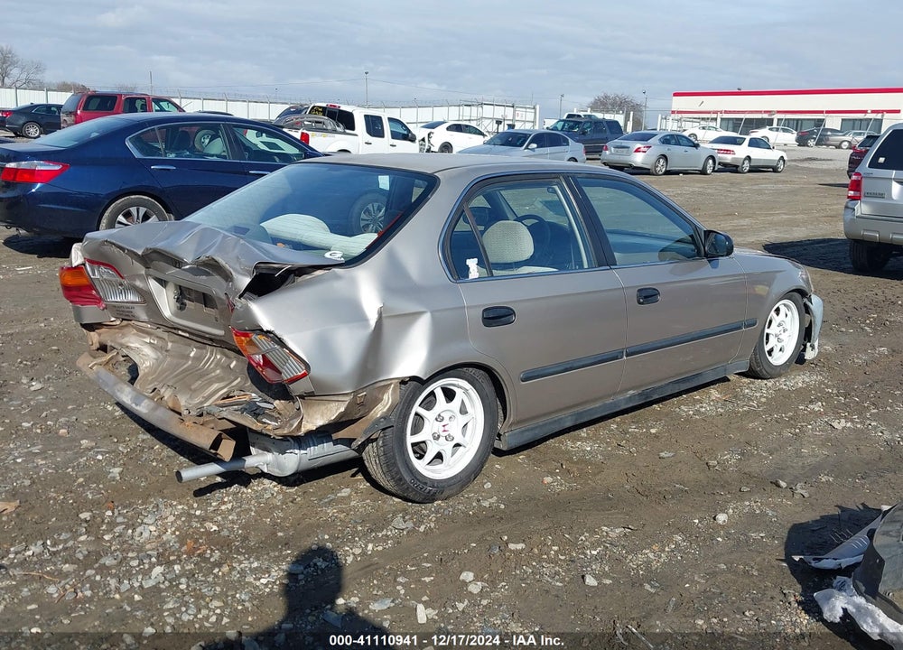 2000 HONDA CIVIC LX VIN: 2HGEJ657XYH595797