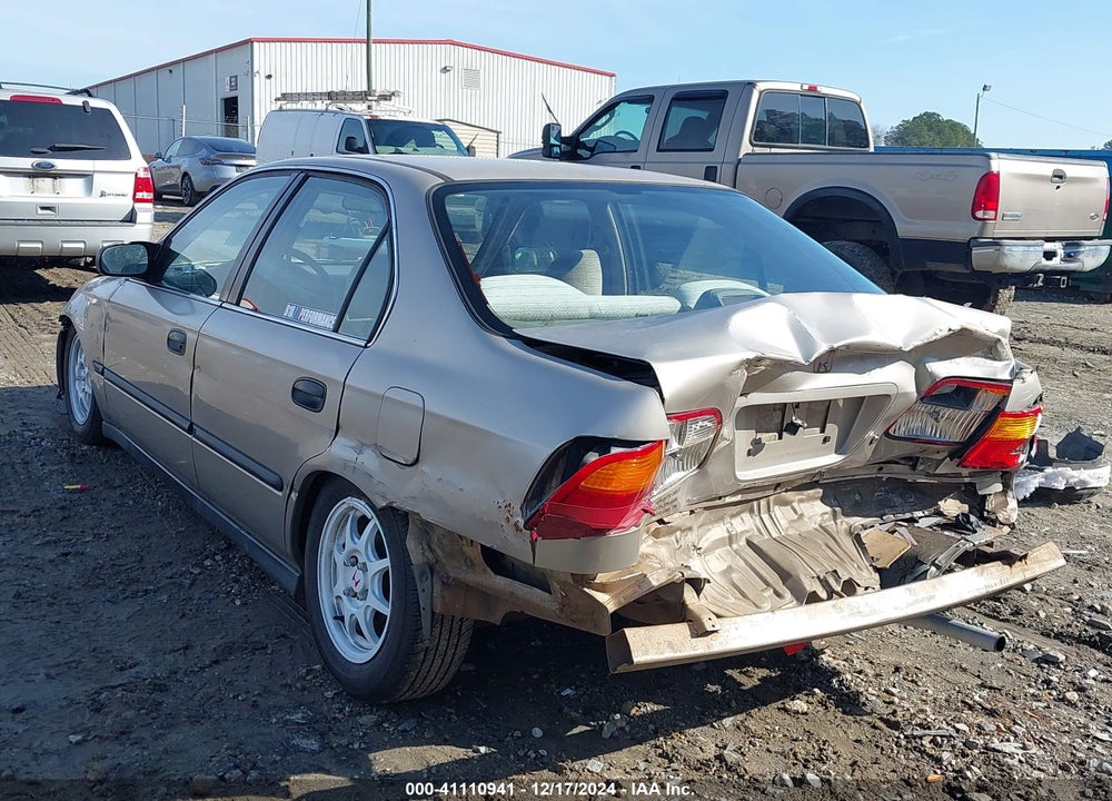 2000 HONDA CIVIC LX VIN: 2HGEJ657XYH595797