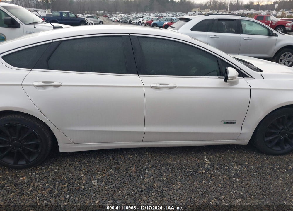 2017 FORD FUSION ENERGI TITANIUM VIN: 3FA6P0SU4HR209684