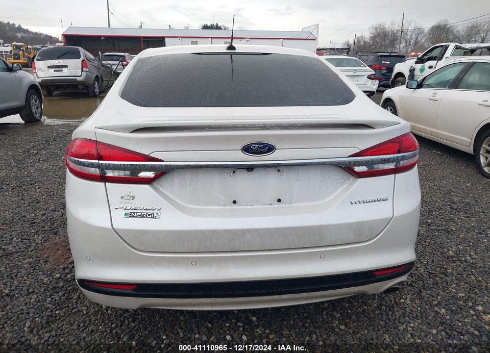 2017 FORD FUSION ENERGI TITANIUM VIN: 3FA6P0SU4HR209684