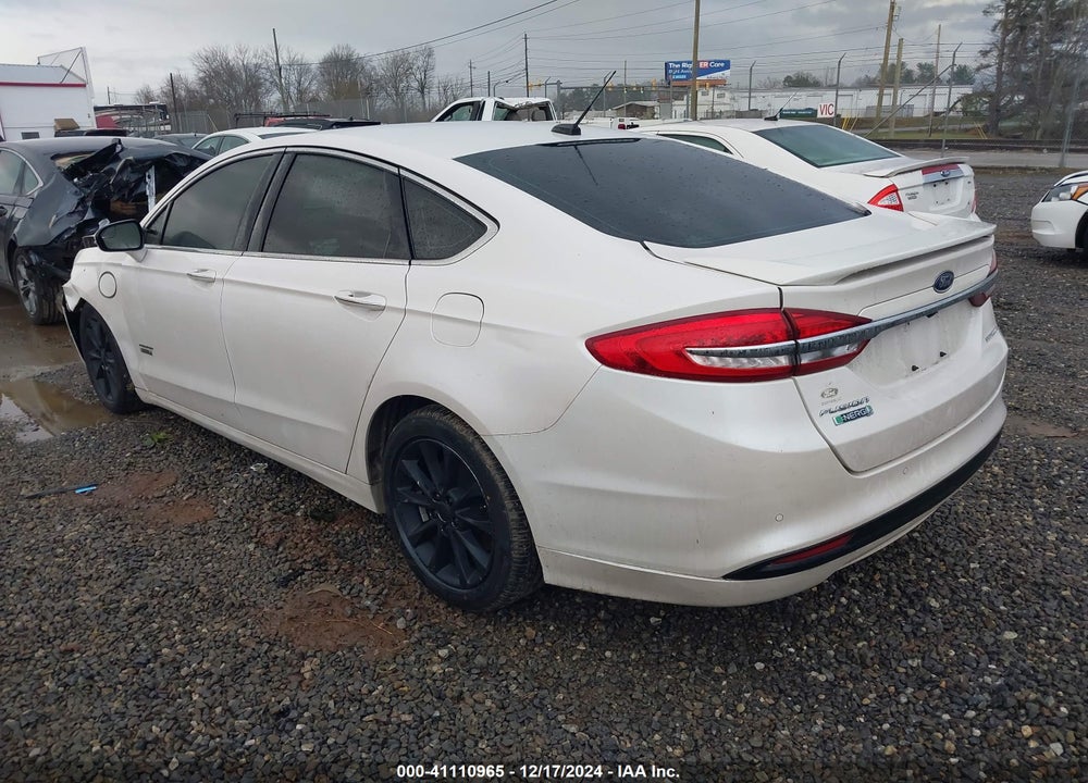 2017 FORD FUSION ENERGI TITANIUM VIN: 3FA6P0SU4HR209684