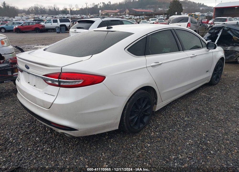 2017 FORD FUSION ENERGI TITANIUM VIN: 3FA6P0SU4HR209684