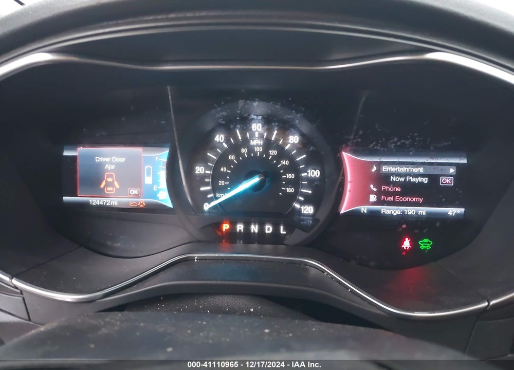 2017 FORD FUSION ENERGI TITANIUM VIN: 3FA6P0SU4HR209684