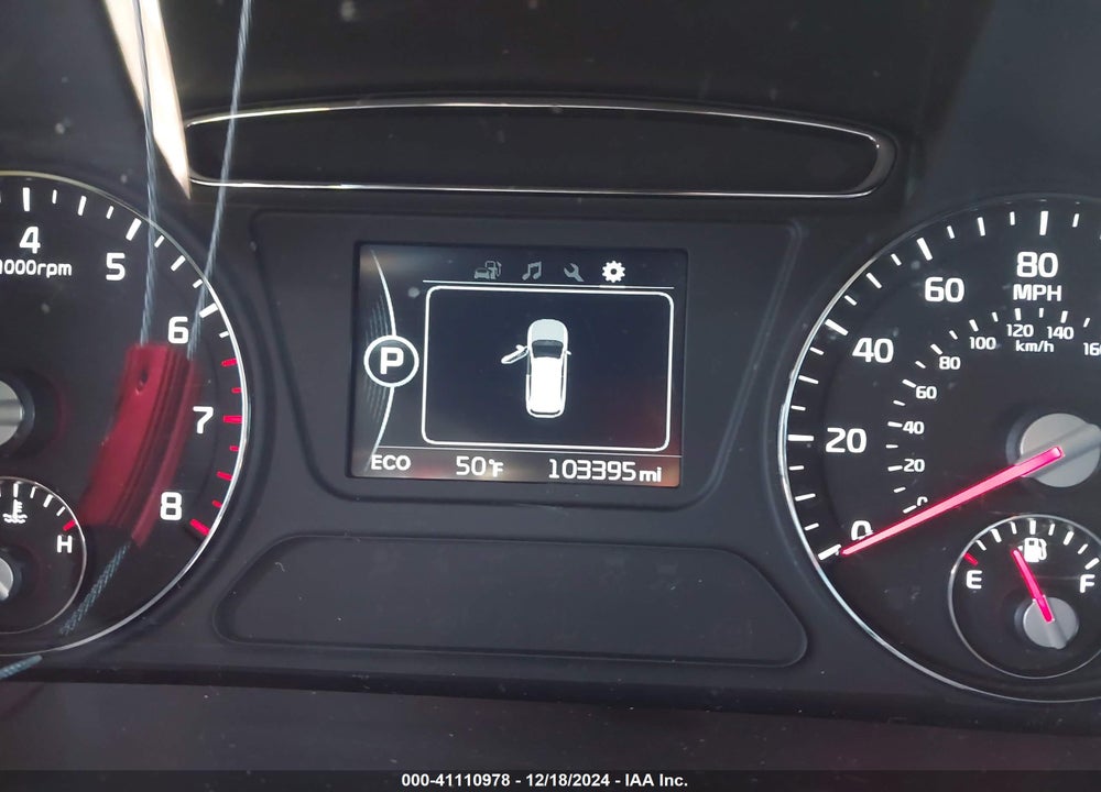 2017 KIA SORENTO 2.4L L VIN: 5XYPG4A30HG300170