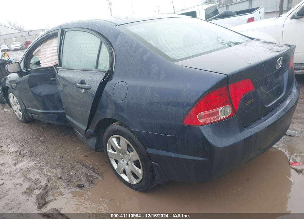 2008 HONDA CIVIC LX VIN: 1HGFA15568L082703