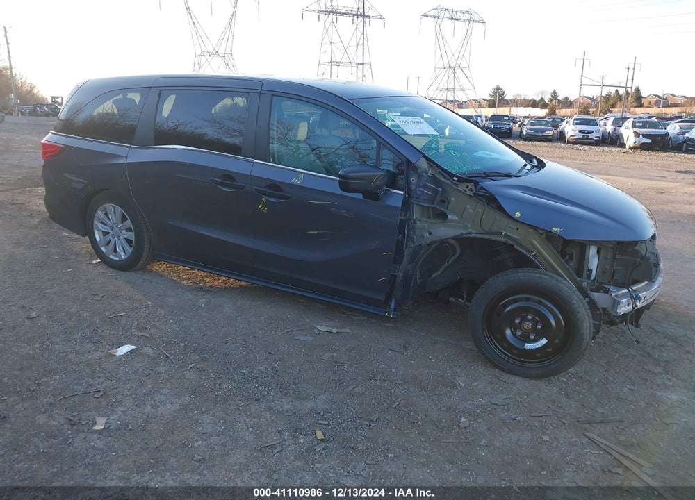 2019 HONDA ODYSSEY LX VIN: 5FNRL6H22KB127022