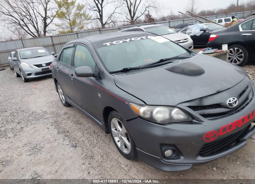 2013 TOYOTA COROLLA S VIN: 2T1BU4EE9DC117077