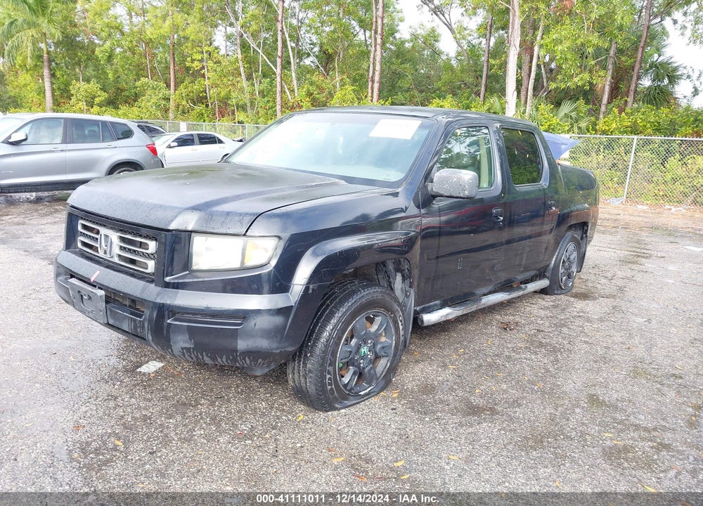 2006 HONDA RIDGELINE RTS VIN: 2HJYK16436H571897