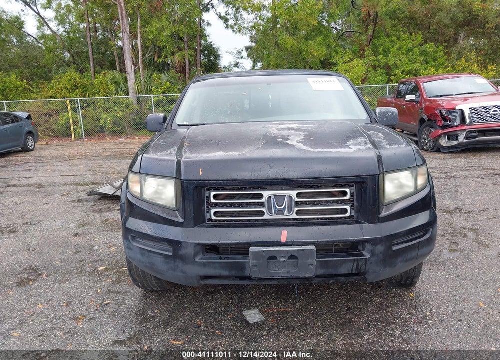 2006 HONDA RIDGELINE RTS VIN: 2HJYK16436H571897