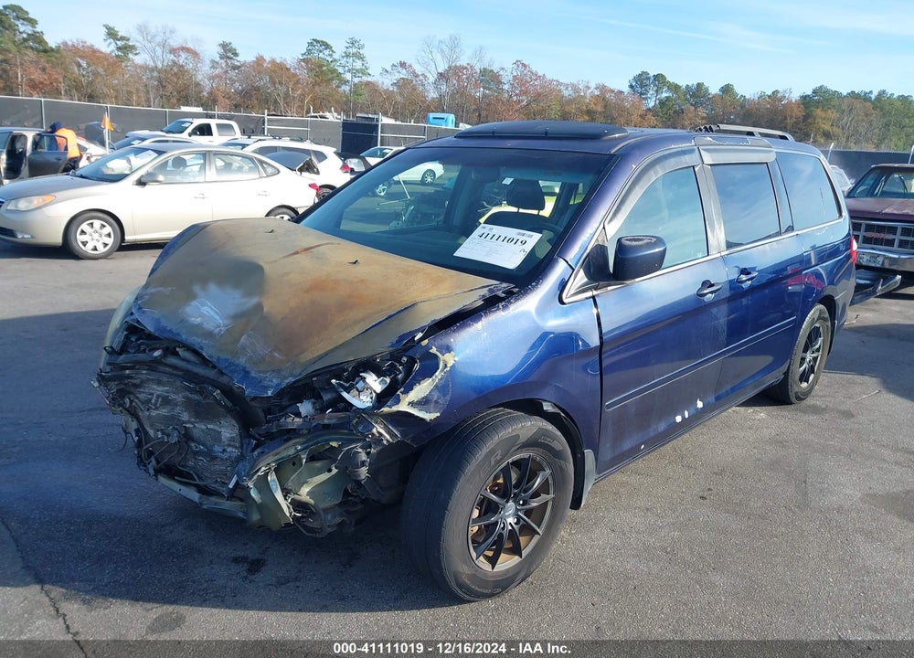 2006 HONDA ODYSSEY TOURING VIN: 5FNRL38846B003021