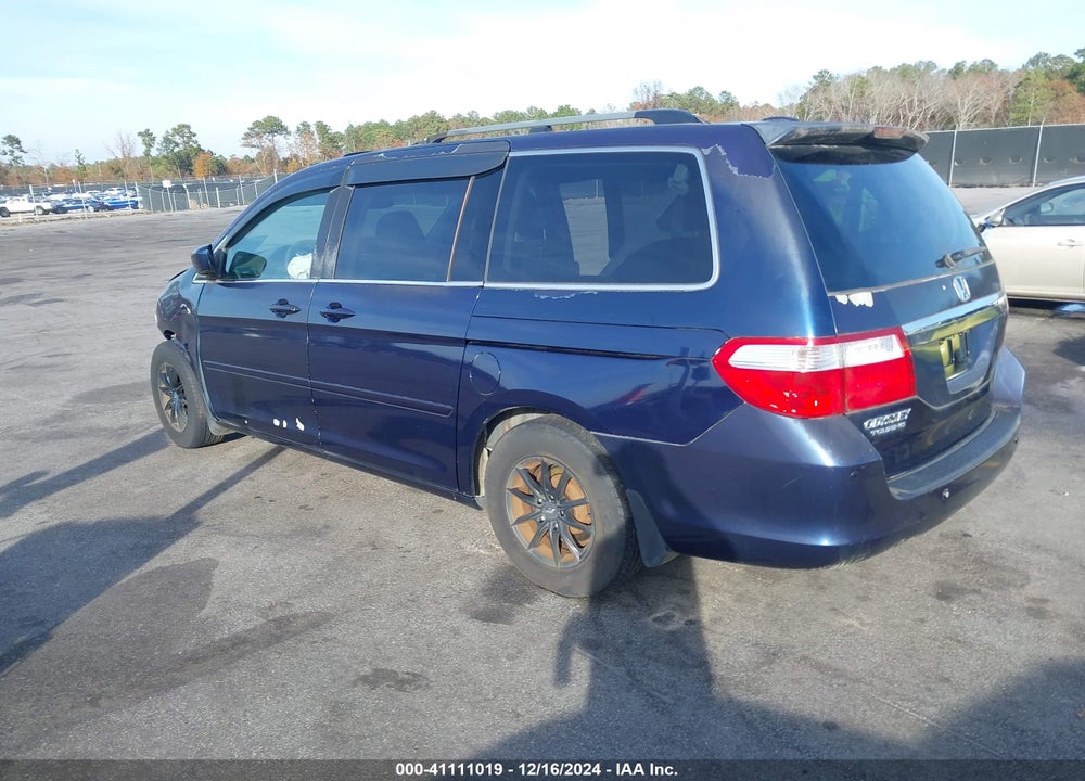 2006 HONDA ODYSSEY TOURING VIN: 5FNRL38846B003021