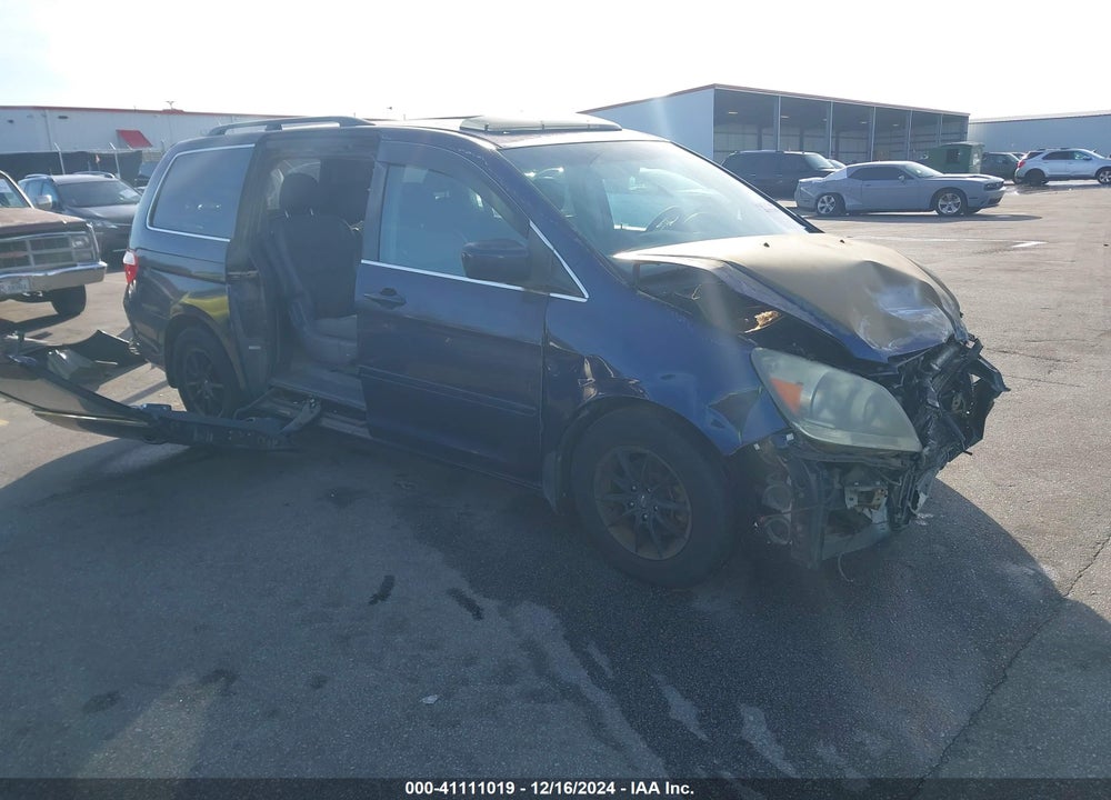 2006 HONDA ODYSSEY TOURING VIN: 5FNRL38846B003021