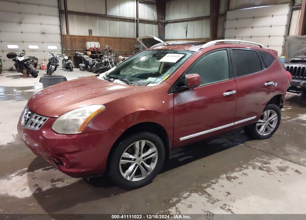 2012 NISSAN ROGUE SV VIN: JN8AS5MV8CW381216
