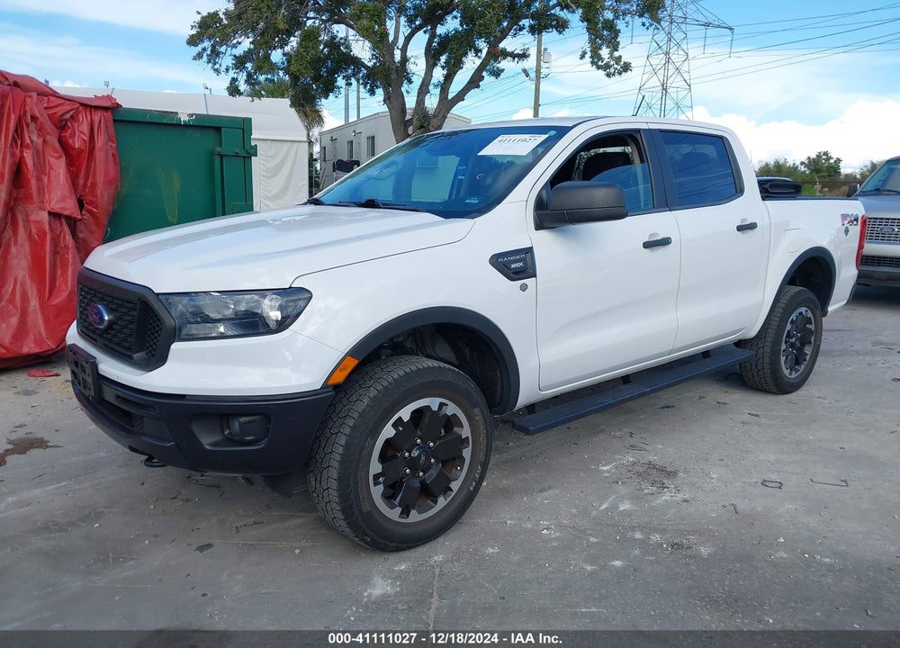 2021 FORD RANGER VIN: 1FTER4FH7MLD64002