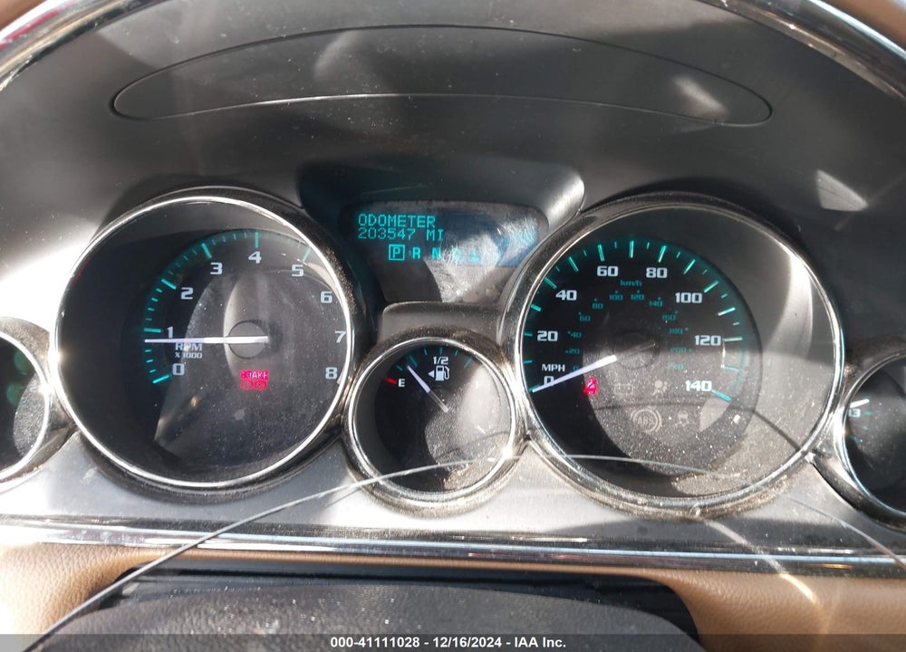 2013 BUICK ENCLAVE PREMIUM VIN: 5GAKRDKD3DJ217646
