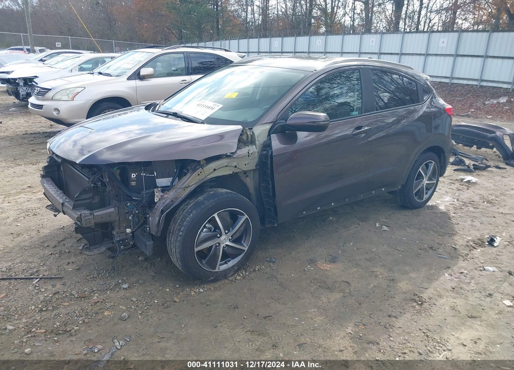 2022 HONDA HR-V 2WD EX VIN: 3CZRU5H53NM708654