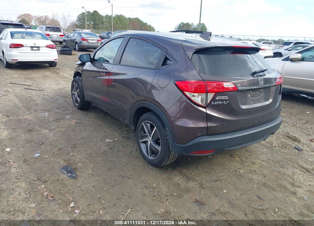 2022 HONDA HR-V 2WD EX VIN: 3CZRU5H53NM708654